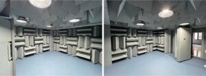 In-house acoustic laboratory for earmuff attenuation testing